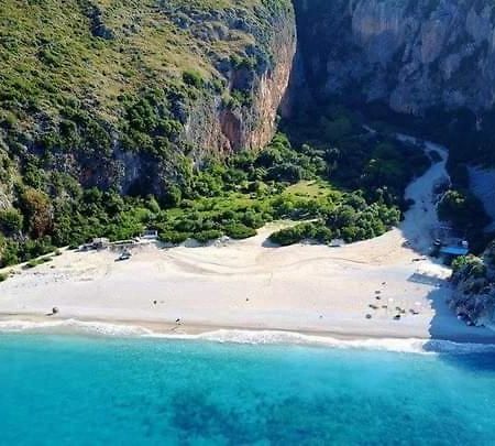 Gjipe Eco Campground Vuno Kültér fotó