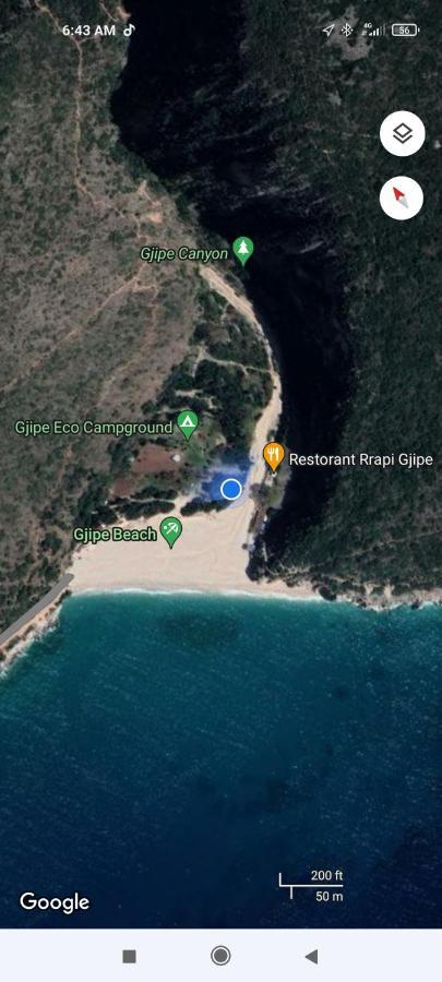 Gjipe Eco Campground Vuno Kültér fotó